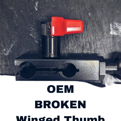 Núm Chỉnh Tinh Có Cánh - Thay thế cho Chân Đế Từ Đa Năng Starrett #657-1