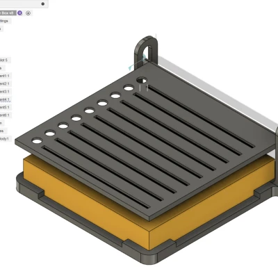 Khuôn Dán Giấy Ghi Chú Treo