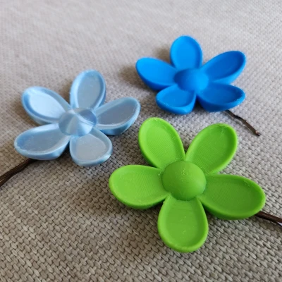 Kẹp Tóc Hình Hoa