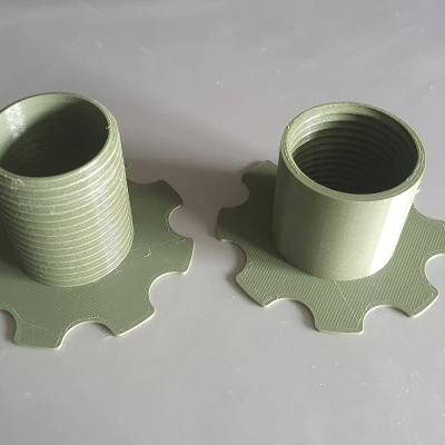 Bộ chuyển đổi cuộn giấy carton giúp cuộn tốt hơn (Jayo/eSun)