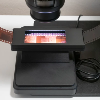 Giá Đỡ Phim 35mm Quét Toàn Viền Bằng DSLR + Bộ Nâng cho Nguồn Sáng CS-LITE