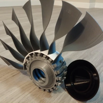 Quạt Động Cơ Phản Lực Cánh Quạt Cao