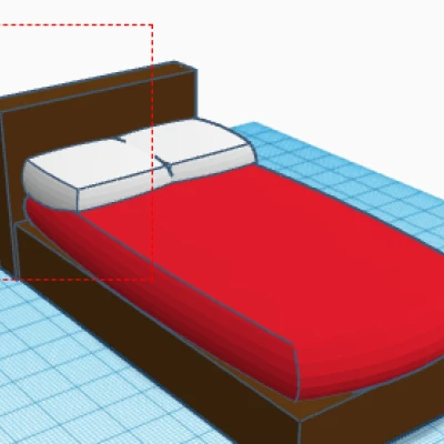 Nhà Búp Bê---Giường Đôi