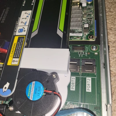 Tấm che quạt Nvidia Tesla P4