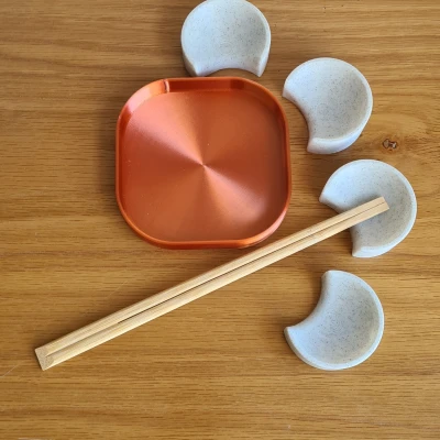 Bộ giữ đũa kèm khay