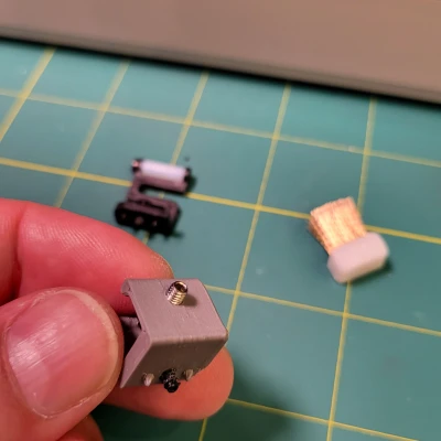 Bambu x1 D3vil wipe - Bộ lau vòi phun cải tiến