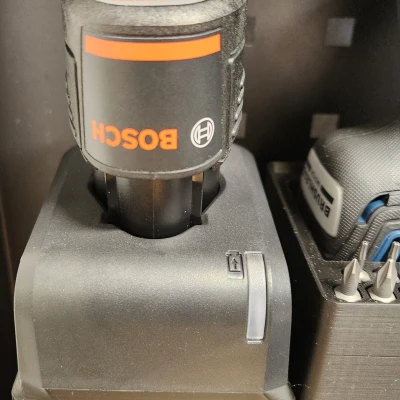 Kệ Sạc Pin Gridfinity 2x2 Bosch GAL 12V-20