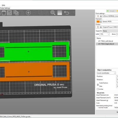 Thanh ray bên cho AnyTone AT-778UV