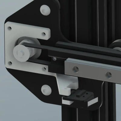 Bộ chuyển đổi Stealthburner cho Ender 3 Pro trên ray X