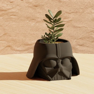 Chậu Cây Darth Vader Dễ Thương - Star Wars