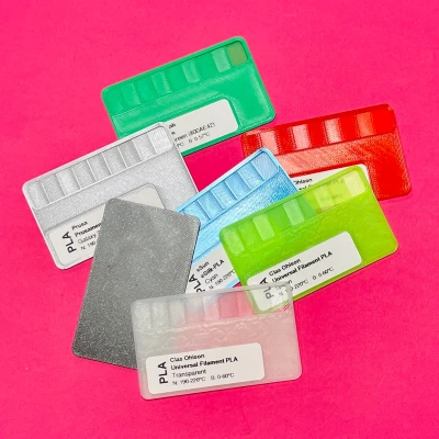 Swatch Màu Sợi Nhựa Cho Hộp Gridfinity