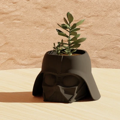 Chậu Cây Darth Vader Dễ Thương - Star Wars