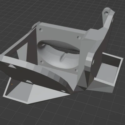 Bộ che Micro Swiss NG kép quạt 5015 và quạt đầu nóng 4010/4020