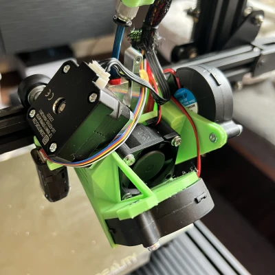 Bộ che Micro Swiss NG kép quạt 5015 và quạt đầu nóng 4010/4020