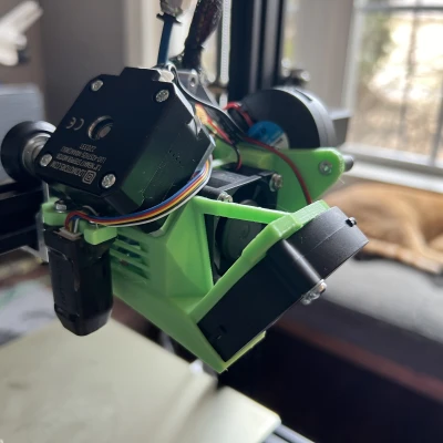 Bộ che Micro Swiss NG kép quạt 5015 và quạt đầu nóng 4010/4020