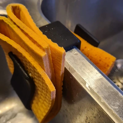 Giá đỡ bọt biển bồn rửa chén