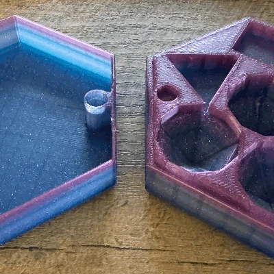 Hộp Đựng Xúc Xắc DND Khi Di Chuyển - 6D 16.5mm