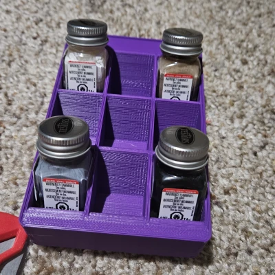 Giá đỡ sơn mô hình Testors Gridfinity