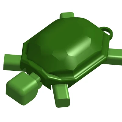 Móc Khóa Rùa In Liền