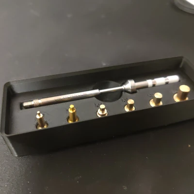 Hộp đựng Gridfinity cho Đầu chèn vặn ren nhiệt TS100 CNC Kitchens