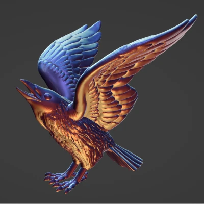 Quạ Không Giá Đỡ REMAKE - Halloween 2023