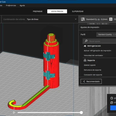 Móc treo cuộn dây có vòng bi