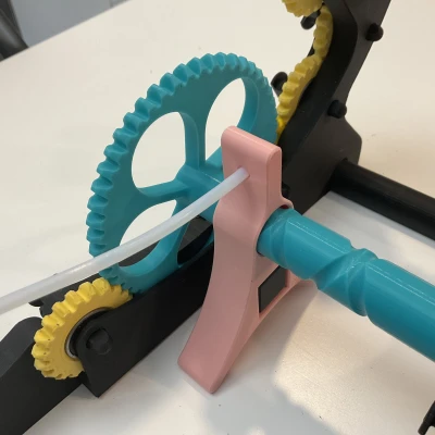 Pastamatic - Máy quấn chỉ cho Bambu Lab X1C/P1P AMS (trục vít tự đảo chiều)