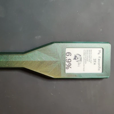 Tay bia có Màn hình E Ink NFC Thụ động