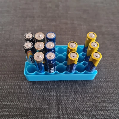 Hộp Pin - AAA - Gridfinity - Vasemode - 15 Kích thước Khác nhau