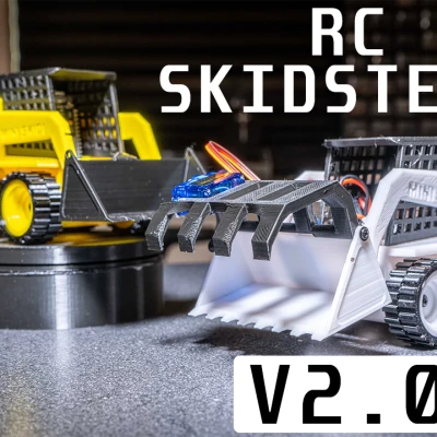 V2.0 Xe ben điều khiển từ xa in 3D