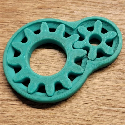 Zahnrad Spinner - Con quay bánh răng 1:2