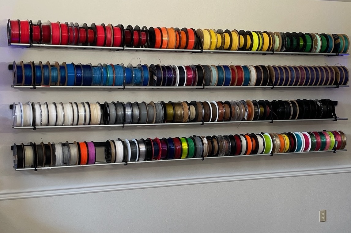 RepRack: Giá đỡ cuộn dây và hệ thống lưu trữ mã nguồn mở