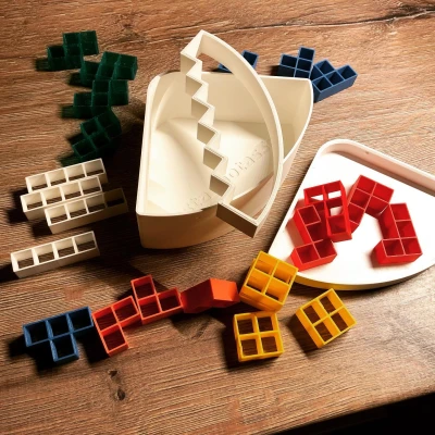 Phối lại trò chơi Tetris cân bằng, có hộp đựng