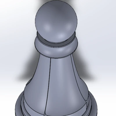 Quân Tốt cờ vua cơ khí biến hình [dễ in] *Cập nhật