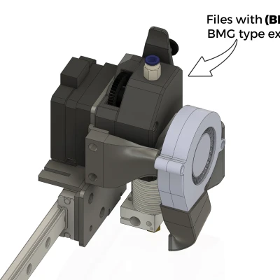 Kingroon KP3S 3.0/PRO mod cho E3D V6 / Bambu Lab Hotend + Quạt 4010 (CẬP NHẬT)