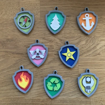 Huy Hiệu Chó Paw Patrol