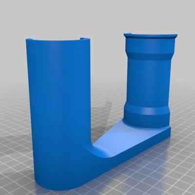 Móc Treo Cuộn Filament Lên Thanh Treo Tủ Quần Áo