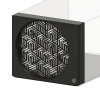 Mặt trước quạt 200mm cho Fractal Node 304 - Thumbnail 2
