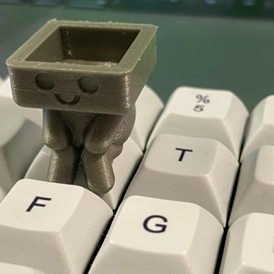 KeyCrappie - Tự in bản sao đồ chơi fidget KeyCappie của Romly (hay còn gọi là anh chàng móc khóa dễ thương)