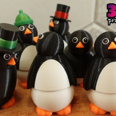 Chim Cánh Cụt Fidget Có Thể Tạo Dáng