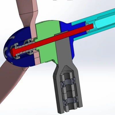 Cối xay gió tua bin gió nhỏ phiên bản MK3