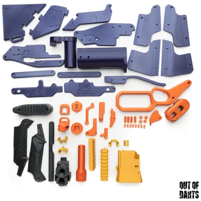 SLAB - Súng Blaster Cần Gạt Hành Động Của Silly (Nerf Tự Chế)