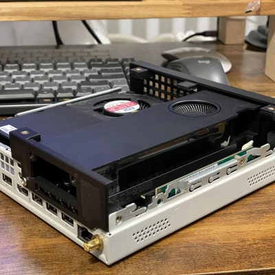 Vỏ tùy chỉnh và giá đỡ cho NEC Mate MC-3 + RTX A2000