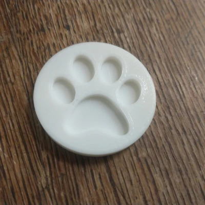 Đồng xu in dấu chân chó