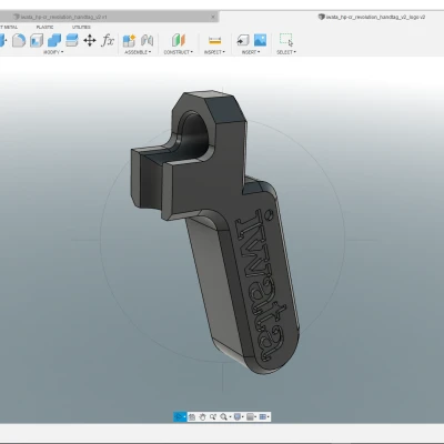 Tay cầm dạng súng lục cho Iwata Airbrush