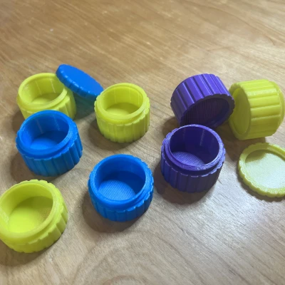 Hộp đựng thuốc du lịch có thể xếp chồng (đã có v2)