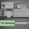 Hệ thống Tổ chức Bàn làm việc Gridfinity - Deskfinity - Thumbnail 1