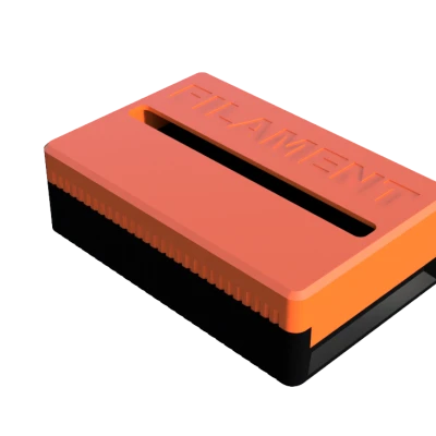 Mẫu sợi nhựa kèm hộp đựng