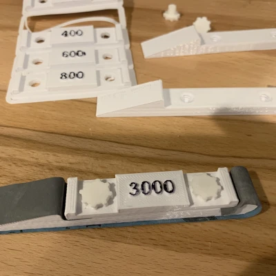 Thanh chà nhám tùy chỉnh với nhãn