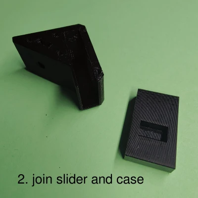 Chốt Khóa Nắp Trượt cho Vỏ Máy Original Prusa Enclosure